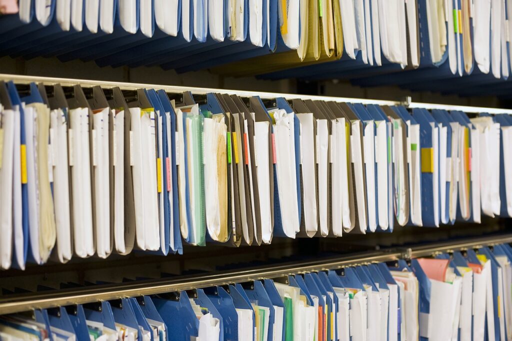 Comment faire de l’archivage numérique ? 4 Photo d'une archive physique